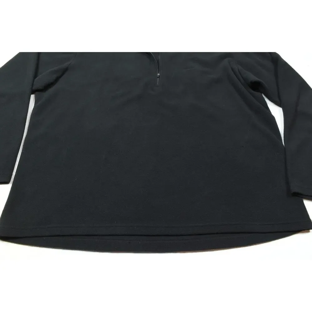 Patagonia Synchilla Micro-D Fleece Pullover Sweater Mens XL Black Long Sleeve